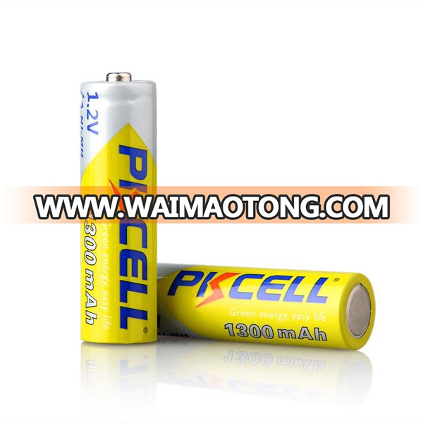 1.2v ni-mh rechargeable aa 1300mah batteries with MSDS