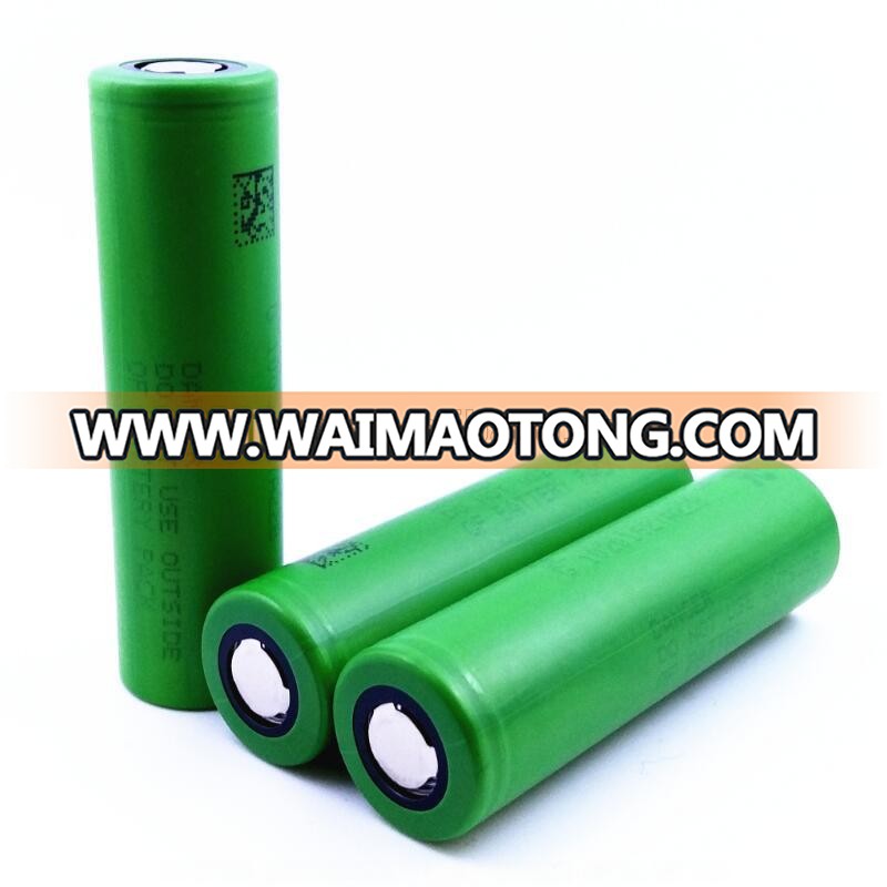 In stock 100% authentic 30a Discharge current vtc5 18650 lithium battery 2600mah 3.6V for Sony Vtc5